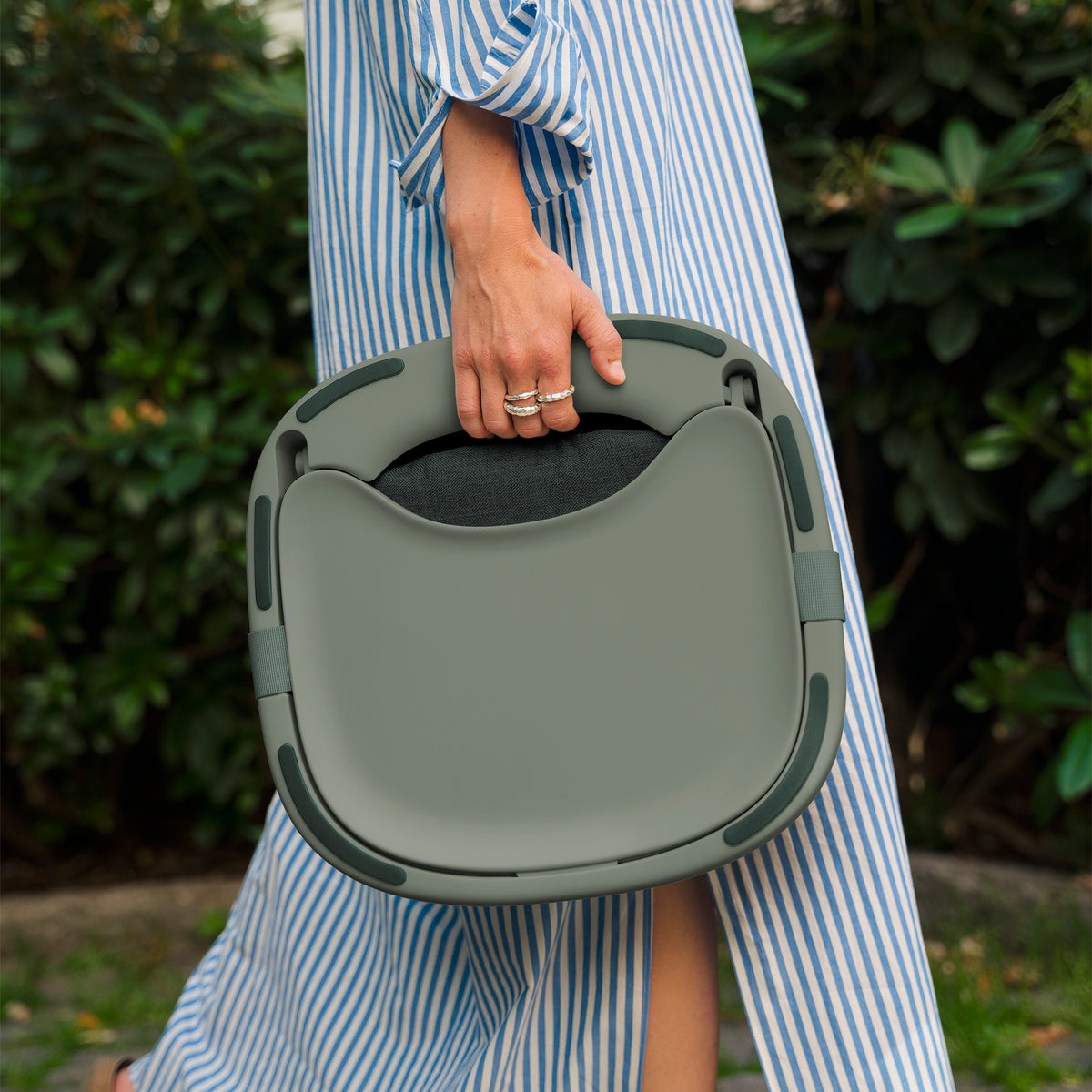 Hannie - The Portable High Chair - Sage Green