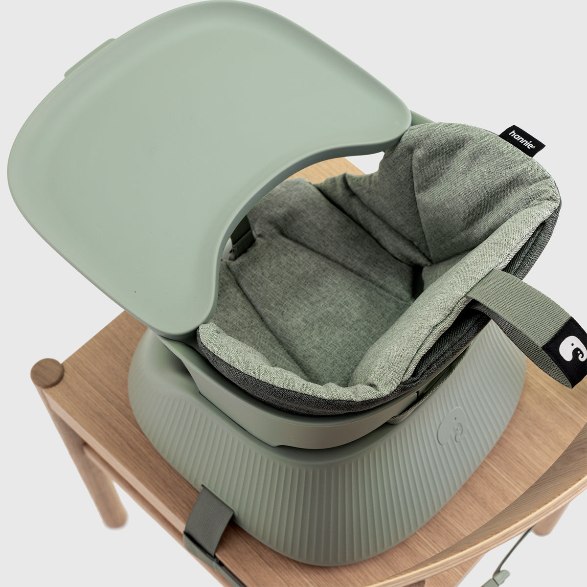 Hannie - The Portable High Chair - Sage Green